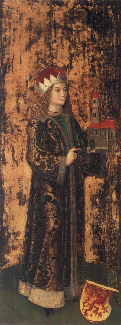 The Weingarten Holy Blood Panel of 1489. Landesmuseum Württemberg, Stuttgart by Unbekannt Unbekannt